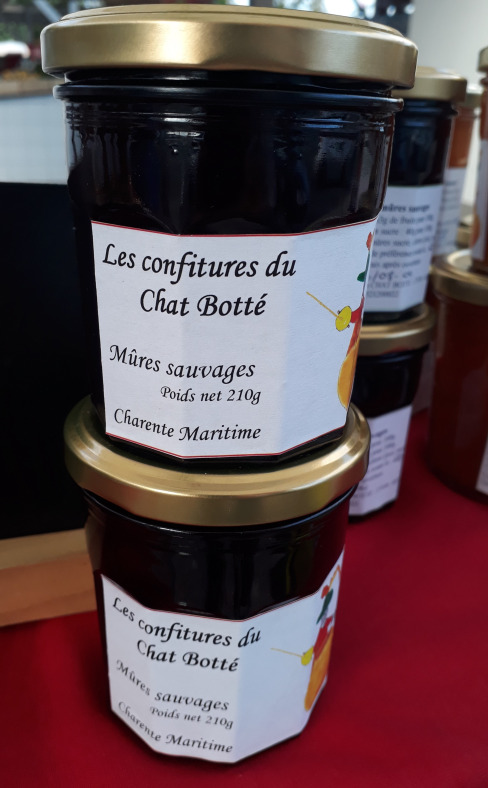les confitures du Chat Botté - confiture mûre