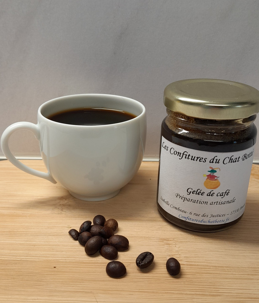 les confitures du Chat Botté - gelée de café