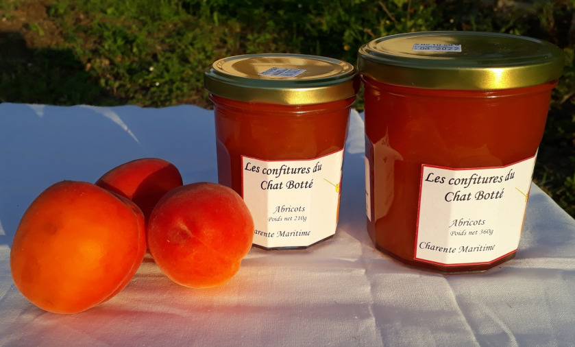 les confitures du Chat Botté - confiture abricot